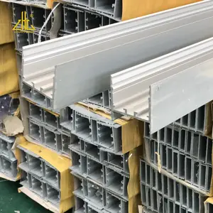 中联H U型石膏板嵌入式铝LED型材30毫米80毫米框架端连接器