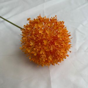 Boules de fleurs artificielles en plastique faites à la main, type chrysanthème, oignon, <span class=keywords><strong>bulbe</strong></span> d'allium, boules d'oignon individuelles - Product Image 3
