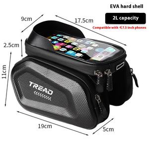 Vente en gros de Laurel Hills Technologie de réseau Matériau étanche Zhen Gu Sac de vélo de montagne Tube supérieur Sac de cadre avant Sac de téléphone - Product Image 6