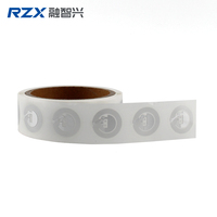 Étiquette RFID haute capacité, diamètre 30 mm, autocollant NFC pour tous les téléphones compatibles NFC