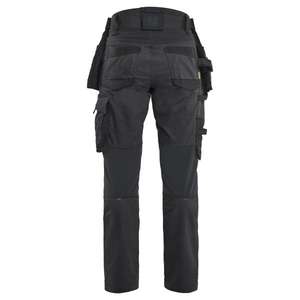 BLAKLADER - 717011499999C36 Pantalones artesanos de mujer en elástico de 2 vías Negro/Negro-PANTALÓN DE TRABAJO EAN 7330509952498 - Product Image 3