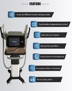 2025 Professional 2 Handles High Intensity Electromagnetic No-invasive Fat Burning Muscle Sculpting Tesla Beauty Machine - Product Image 4