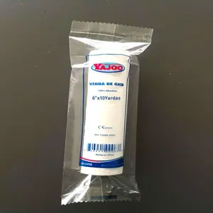 بيع من المصنع مباشرة للاستعمال مرة واحدة قابلة للاستهلاك من القطن شاش من المصنع بسعر المصنع بضمادة W O W - Product Image 4