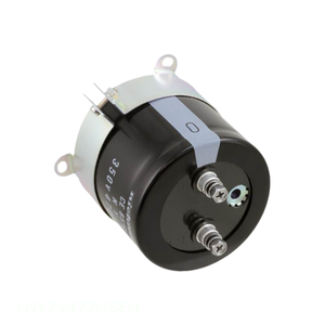 Condensador de Canal de Fabricante para Montaje en Chasis, 4700 uF, Aluminio, 4700UF, 20%, 350V, Atornillable, LNY2V472MSEH - Product Image 1