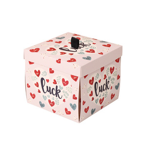 YUELU Scatola Regalo a Sorpresa con Design a Cuore e Farfalla Volante, Scatola Regalo Creativa a Esplosione per Feste di Compleanno e Laurea - Product Image 6