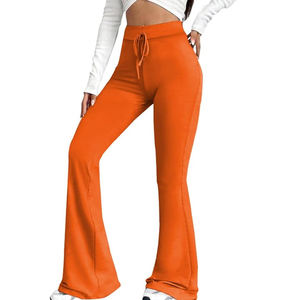 Pantalones de chándal con costuras informales de alta calidad personalizados, pantalones de tira para hombre con cintura elástica transpirable de algodón 100%, costuras personalizadas - Product Image 4