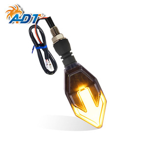 Feux Stop et Clignotants Rouges et Jaunes ADT Spearhead Design pour Moto - Product Image 5