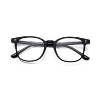Lunettes d'ordinateur unisexes de style classique de haute qualité, neuves, avec verres anti-lumière bleue, monture en acétate, modèle D-9012