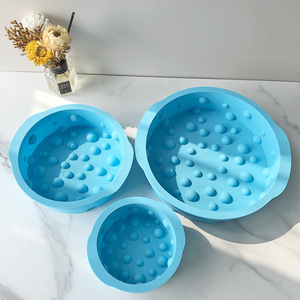 Moules à gâteau en silicone antiadhésifs pour gâteaux au chocolat arc-en-ciel, gâteaux aux fraises, brownies, tartes - Écologiques, lot <span class=keywords><strong>de</strong></span> 2, résistants à 230°C - Product Image 3