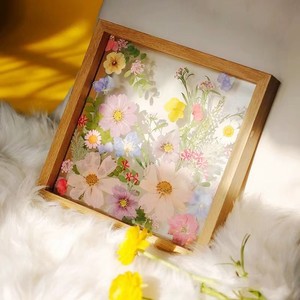 Khung gỗ ép Khung Hoa ba chiều sáng tạo hai mặt trong suốt <span class=keywords><strong>Acrylic</strong></span> handmade tự làm khung hình bằng gỗ - Product Image 4