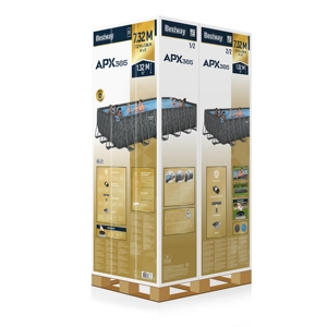 Piscina Elevada <span class=keywords><strong>Rectangular</strong></span> <span class=keywords><strong>Bestway</strong></span> 561KG APX de 7.32m x 3.66m x 1.32m, Portátil, para Entrenamiento al Aire Libre - Product Image 5
