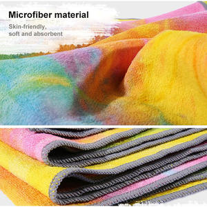 Toalla de mano pequeña antideslizante microfibra sudor seco gimnasio Fitness femenino Yoga - Product Image 5