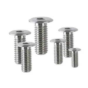 Factory Direct Wholesale Stainless Steel Hex Socket Thin Ultra Low Head Screw