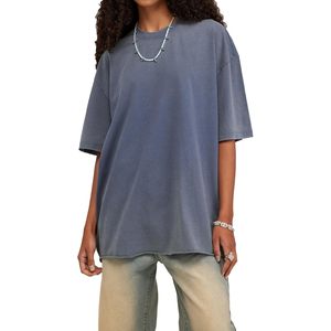 Unisex Oversized Vintage Wash <b>T</b>-<b>Shirts</b> <b>Men's</b> 100% Silk Heavyweight Cotton Crewneck Tees Top 2025 <b>Mens</b> <b>T</b> <b>Shirts</b> - Product Image 4