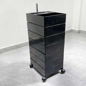 Chariot de Salon Multifonctionnel 2026Hair en Acier Inoxydable pour Coiffure, Permanente, Coloration et Rangement - Product Image 5