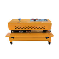 Scelleuse thermique continue électrique mini FR-545, trois couleurs, scelleuse de sacs en plastique personnalisée, machine de scellage de bande