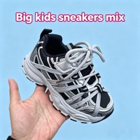 Chaussures de Sport Décontractées pour Enfants, Taille 26-42, Modèle LLY014, Chaussures de Marche pour l'École, Garçons et Filles, Grandes Pointures, En Stock