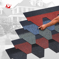 Tejas de Asfalto con Membrana Impermeable de Diseño Moderno para Techos Inclinados de Casas y Villas, Tejas de Betún