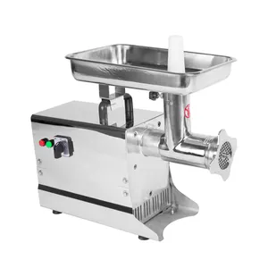 Patrick.Martin Electric Meat Grinder Commercial Meat Mincer Stainless Steel Cutlery Feeding Tray, Neck and Body