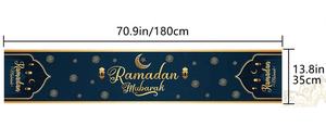Linterna de Mezquita para Ramadán, Decoración Islámica para Fiestas de Ramadán Mubarak, 13.8x70 Pulgadas - Product Image 6