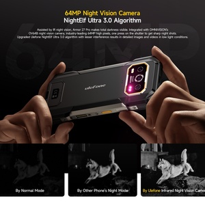 Ulefone Armor 27 Pro 5G, Teléfono Inteligente Resistente con Octa Core, CDMA, Pantalla de 6.78 Pulgadas, 12+256GB, Cámara Principal de 50MP, Cámara de Visión Nocturna de 64MP, Batería de 10600mAh, Android - Product Image 5