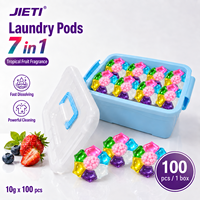 Capsules de lessive premium 10g x 100 unités, détergent en capsules, parfum longue durée, fabrication sous marque privée