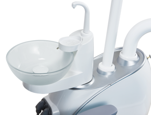 高級電気歯科椅子CE認定クラスIIフル機能コントロールパネルプラスチック材料工場価格歯科 - Product Image 4