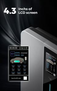 เครื่องชาร์จรถยน<span class=keywords><strong>ต</strong></span>์ไฟฟ้าแบบติดผนัง 7kW-22kW 230V/400V ได้รับการรับรองมาตรฐาน CE/TUV ชนิดที่ 2 OCPP1.6J IP65 หน้าจอ LCD 4.3 นิ้ว สำหรับใช้ในบ้านและเชิงพาณิชย์ - Product Image 5