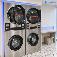 Laveuse-sécheuse automatique professionnelle pour hôtels, appartements et entreprises
