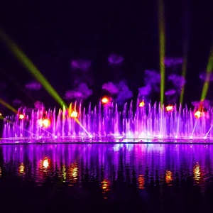 Grande Fontaine Musicale Dansante Extérieure avec Spectacle Laser RGB pour Projets de Paysagisme de Lacs, Cités, Places et Parcs - À Vendre - Product Image 4