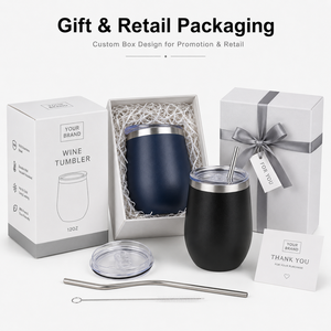 Mug à café isotherme en acier inoxydable à double paroi de 12 oz, forme d'œuf, gobelet à <span class=keywords><strong>vin</strong></span>, tasse de voyage avec couvercle pour le camping - Product Image 6