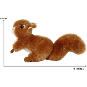 1532 tùy chỉnh reaistic sóc thú nhồi bông bán buôn ODM đồ chơi sang trọng bán buôn sinh thái thân thiện CPC tiêu chuẩn CE sang trọng sóc đồ chơi - Product Image 2