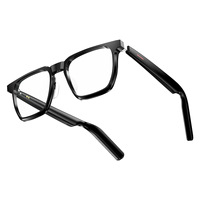 Gafas de Sol Inteligentes E10 - Anti-Luz Azul y Reflejos para Reproductor de Música, Entretenimiento AV, Puede Hablar y Escuchar, Diseño Moderno, Color Negro