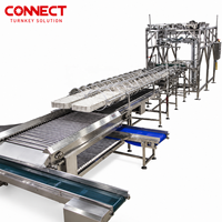 Grande capacité échelle entièrement automatique volaille poulet poussins système agricole maison de poule Machine oeuf comptage unité d'emballage équipement usine
