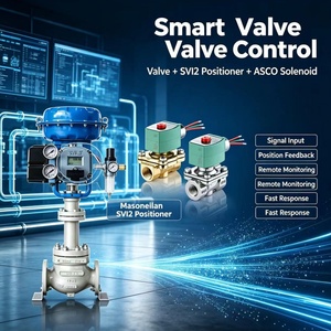 Masoneilan SVI2-21113111 SVI2-21123121 Smart Digital avec électrovannes à bobine - Product Image 2