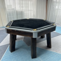 Fabrik Moderner Stil Professioneller Casino-Tisch Maßgefertigter Holz-Roulette- und Pokertisch für Unterhaltung