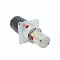 Pompe à engrenages magnétique avec moteur à balais en acier inoxydable 316L pour fabricants d'équipements de mousseur à lait, d'alimentation liquide et de boissons