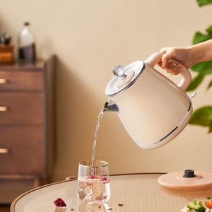 غلايات كهربائية من الفولاذ المقاوم للصدأ 304 للبيع المباشر من المصنع، سريعة الغليان بقوة 1500 واط وسعة 1.6-2.0 لتر للاستخدام المنزلي - قابلة للتخصيص - Product Image 5