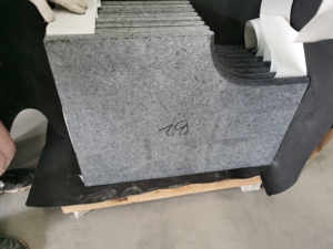 Afrontamiento Piscina Azulejo Borde Negro Afrontamiento Piedras Abang Granito Antideslizante Borde Exterior CE - Product Image 5