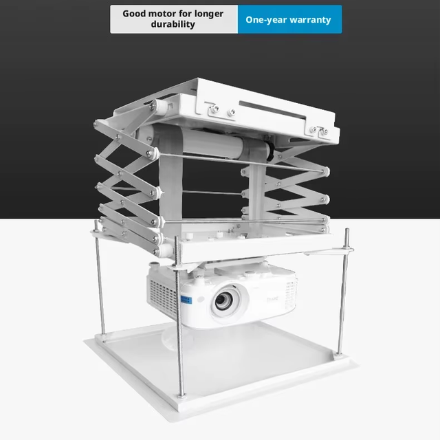 Compatible with Major Brands of Universal Electric Projectors, with Adjustable Travel and Telescopic Electric Brackets