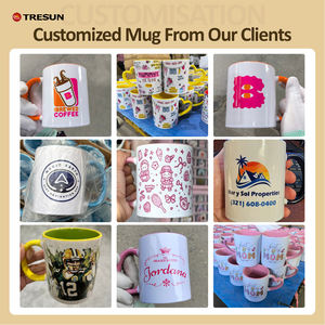 Taza de Café de Porcelana Blanca de 11 oz para Sublimación con Logotipo Personalizado, Color Interior Personalizado, Regalo para el Día de la Madre, Venta al por Mayor - Product Image 6
