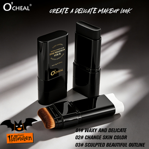 Base de Maquillaje Vegana Hidratante Personalizada de Alta Calidad, Cosméticos al por Mayor, Base de Maquillaje en Barra de Color con Etiqueta Privada y Brocha - Product Image 5