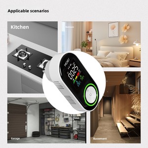 <span class=keywords><strong>Détecteur</strong></span> <span class=keywords><strong>de</strong></span> gaz intelligent 4-en-1 pour maison et hôtel 2026 : CO, gaz naturel, GPL, méthane, propane avec alarme sonore et lumineuse Wi-Fi haute précision - Product Image 6