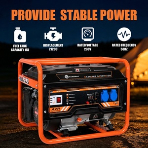 Generador de Gasolina de Alta Calidad de 2.5KW 3.15KVA 2800W, 230V Monofásico, Refrigerado por Aire, con Motor de 4 Tiempos - Product Image 6