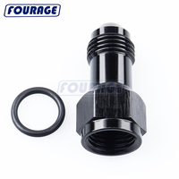 Adaptateur de raccordement en aluminium Fourage AN, extensions de raccordement évasées AN4 AN6 AN8 AN10 AN12 Femelle vers Mâle avec joint torique ORB