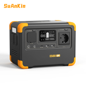 สถานีไฟฟ้าสำรองพกพา E500LFP สำหรับใช้ในบ้าน ความจุ 600Wh แบตเตอรี่ LiFePO4 สำหรับเดินทาง 576wh เครื่องกำเนิดไฟฟ้าพลังงานแสงอาทิตย์ - Product Image 1