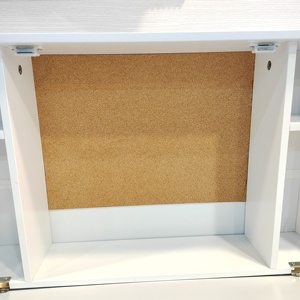 Đa Chức năng gấp treo tường máy tính xách tay bàn viết bảng với kệ lưu trữ cho nhà văn phòng treo tường bảng - Product Image 5