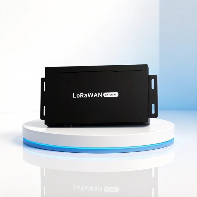 Industrial LoRaWAN Gateway with Built-in ChirpStack NS, 4G WiFi Ethernet for Water Quality Gas Monitoring Smart Agriculture IoT