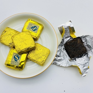 Petite brique Puer <span class=keywords><strong>Tuocha</strong></span> de thé Pu-erh de gâteau de pile biologique de marque privée du <span class=keywords><strong>Yunnan</strong></span> Vente en gros - Product Image 5