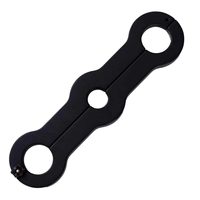 HM BDSM Outils Pénis Bondage Serrures Avec Menottes Scrotal Clip Testicules Punition Esclave Formation Mâle Scrotal Dispositif De Retenue